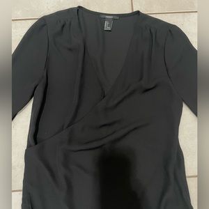 Forever 21 criss cross blouse